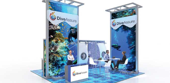 Dive Assure - Solar 20x20 Modular Exhibit Dive Assure - Solar 20x20 Modular Exhibit