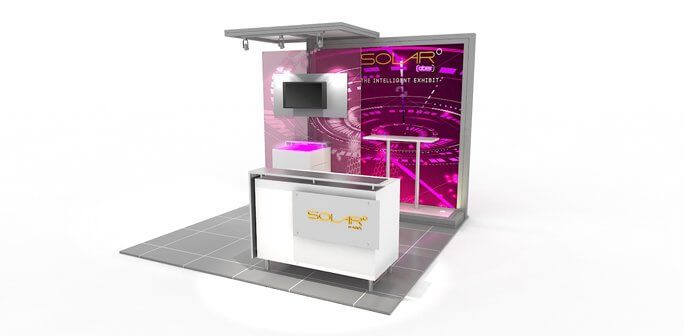 Solar A 10x10 Modular Exhibit by Abex Solar A 10x10 Modular Exhibit by Abex