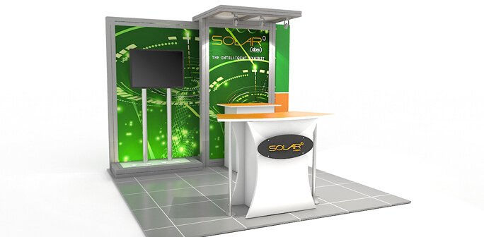 Solar D 10x10 Modular Exhibit by Abex Solar D 10x10 Modular Exhibit by Abex