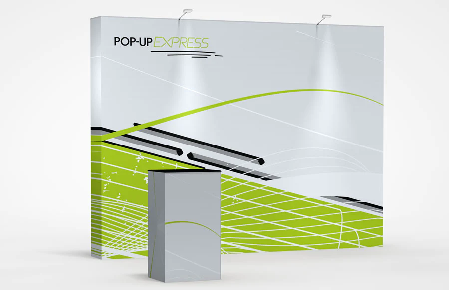 Economy Pop-Up Displays - 8ft, 10ft and 20ft Models